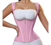 Faja Reductora Mujer Colombiana Moldeadora - Corsé Cinturón Abdomen Postquirúrgica/Postparto, Cintura Reloj de Arena con Soporte Lumbar y Diseño Deportivo