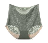 Faja Reductora para Vestidos Fajas Moldeadora Tanga Faja Combinacion Interior Mujer Falda Pantalones De Cintura Alta para Mujer Interior Sin Costuras 5d Fajas Green M