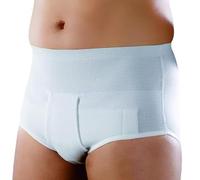Faja slip hernia inguinal - slip sport - corte mediano - color Blanco Art. 319 Talla 6 > 96-100 cm