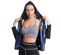 Fajas Adelgazantes Mujer Bragas Reductoras Traje De Tamaño Deportivo Fajas Cuerpo Mangas Sudor Grande Mujeres Largas Corsé Camiseta Reductora Mujer Faja Reductora Fir LON Blue XL
