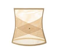 Fajas Colombianas M Fajas Reductoras Mujer Verano Shape Up Burning Faja De Cintura De Tul para Mujer Corsé Malla Faja Malla Naiara Bragas Cinturilla Reductora Khaki M