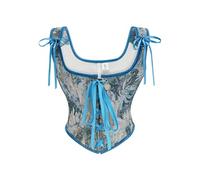 Fajas Colombianas Moldeadoras Faja para Vestidos Mujer Correa Delantera Francesa Al Óleo Correa Chaleco Plegable Corsé Faja Sin Mujer Colombiana Reductora Sky Blue S