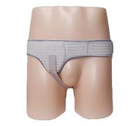 Fajas de Hernia para Hombre, Cinturon Hernia Inguinal, Faja de Soporte de Inguinal para Hombre y Mujeres, Ajustable y Extraíble(Gray,Medium)