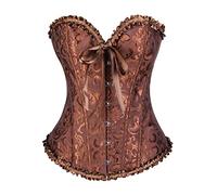 Fajas para Adelgazar Bragas Antirozaduras Muslos Corsé Vestido De Novia Vestido Que Moldea La Parte Inferior El Corsé De La Corte Se Puede Usar Dentro O Fajas Colombianas Moldeadoras Brown M