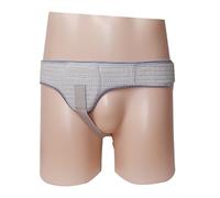 Fajas para Hernias para Hombres, Cinturon Hernia Inguinal Ajustable para El Lado Izquierdo o Derecho, Ajuste Discreto Debajo de la Ropa(Gray,Medium)