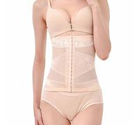 Fajas para Mujer Culote Antirozaduras Mujer Cinturón De De Estómago Embarazada Especial para Mujeres con Cinturón Correa El Hombro Bragas Moldeadoras Corset Adelgazante Beige L