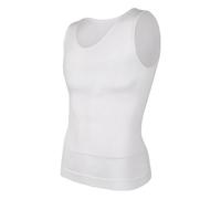 Fajas Reductoras Camisas de compresión de barriga for hombre, ropa moldeadora de Control, chaleco plano for dar forma al abdomen, camiseta sin mangas, entrenamiento de Fitness, moldeador corporal adel