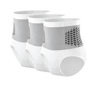 Fajas Reductoras Mujer Adelgazante Braga Faja Reductora Mujer Push Up Vientre Plano Faja Reductoras Abdomen Sin Costuras Bragas Levanta Gluteos Antirozaduras Muslos Shapewear Pack de 3 blanco L