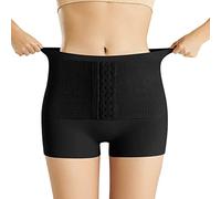 Fajas Reductoras Mujer Faja para Vientre Bajo Leggings De Cintura Alta para Mujer Pantalones De Cintura Pantalones Moldeadores Cuerpo Sin Costuras Combinacion Fajas Reductoras Bk2 XL