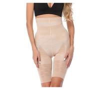 Fajas Reductoras Mujer Moldeador de piernas for mujer, moldeador de cintura alta, pantalones moldeadores de cuerpo for dormir, bragas de control de abdomen sin hueso, adelgazante de muslos(Beige,M)