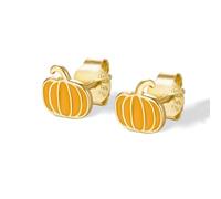 Fajewellery Pendientes de calabaza para Halloween, bonitos pendientes de otoño, joyas temáticas de Halloween, regalo para mujeres y niñas
