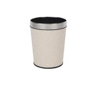 FAJNUZI2024 Cubo Basura Papelera Redonda Abierta Papelera Estampada Con Aro De Presión for Dormitorios, Salones, Cocinas Y Oficinas 6/13L Bote Basura(Pequeño)