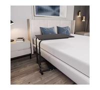 FAJNUZI2024 Escritorio de computadora con Ruedas Mesita de Noche Dormitorio en la Cama Mesa for computadora portátil Ajustable móvil Dormitorio Escritorio con litera Escritura
