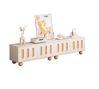 FAJNUZI2024 Panel TV Pared Mueble de TV Moderno Minimalista for Sala Estar, Mueble pie for el hogar con Almacenamiento for(160cm)