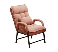 FAJNUZI2024 Silla de Escritorio Silla de Oficina ergonómica de Tela for recepción, Oficina, reunión, Sala de Espera y Oficina Lateral, Silla de Escritorio for el hogar computadora(Pink)