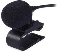FAJSE Micrófono Externo para Coche, Montaje para Micrófono Pioneer, Repuesto de Micrófono para Autorradio Coche, Unidad Principal Vehículo con Bluetooth, Estéreo, GPS y DVD, 3,5 mm, Plug and Play