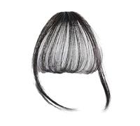 Fake Bangs Hair Clip - Soft Clip-In Hairstyle Accessory for Women, Natural Look Bangs for Everyday Wear, Parties, Dates, Events, Quick and Easy Hair Transformation, Lightweight Comfortable Extension