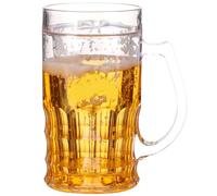 Fake Beer Mug - Funny Beer Mug | ABS Creative Model Prank Toy | Novelty Drink Cup Gift | Double Layer 400ml Cup With Handles | Gag Gift For Boys Men Girls Friends Party Friends Family