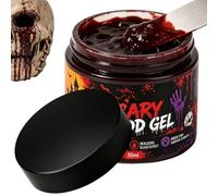 Fake Blood 30ml Realistic, Halloween Horror Makeup, Scary Liquid Blood