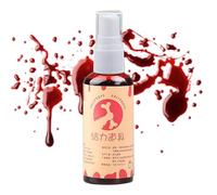 Fake Blood, Realistic Face Makeup with Easy Use Nozzle, 4.72x1.18x1.18 Inches Scary Prank Prop and Role Play Accessory for Drama, Halloween, Performers, Teens, Adults, Men, Women