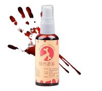 Fake Blood, Role Play Accessories, Horror Prank Props, Spill Proof Nozzle, Thick and Vivid, 100ml, Suitable for Teens, Adults, Women, Men in Drama, Cosplay, Halloween, or Horror Parties