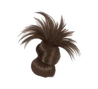 Fake Bun, Clip on Hairpieces, Messy Hair Extension, Soft Lightweight Texture, Secure Comfortable Fit, Travel Parties Daily Styling, Average Faux Bun Wig