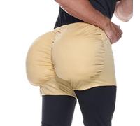 Fake Butt Belly Men - Cosplay Big Hintern, traje de grasa para el vientre materno para hombres, disfraz para hombres, disfraz de Halloween y Navidad, accesorio de