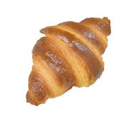Fake Croissants - Realistic Simulated Bread Decor For Display | PU Material with Detailed Texture Finish, Food Model Prop For Kitchen Bakery Window Restaurant Photography Home Styling