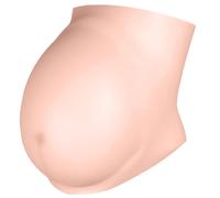 Fake embarazada del vientre 4-6 meses embarazos falsos ombly realista silicona artificial bulto de bebé toque de piel blanda portátil de abdomen para la maternidad del actor, la protuberancia del beb