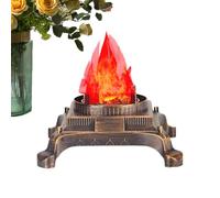Fake Fire - Electric Realistic Flame Light Decoration, Safe LED Effect | Indoor Outdoor Fire Simulation for Halloween, Christmas, Parties | Decorative Lighting for Kids Bedroom, Lawn, Garden, Table