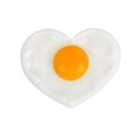 Fake Fried Egg- Realistic Artificial Fried Egg Food Props for Pranks and Decoration, Life Like Kitchen Display Toy with Soft Flexible Design, Kids Adults for Restaurant Photoshoot, Pretend Play