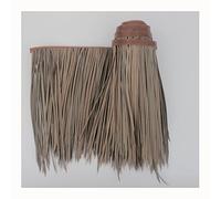 Fake Grass Rollo Azulejos De Paja Artificial PE Simulación Thatch 1.64 X 3.28ft/pcs Resin Plastic Thatch Durable Fire Thatch Roof Pavilion Outdoor(Yellow d,0.5x2m/1.64X6.56ft)
