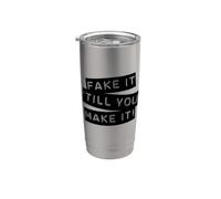 Fake it till you make it! Vaso térmico de acero inoxidable de doble pared