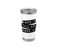Fake it till you make it! Vaso térmico de acero inoxidable de doble pared