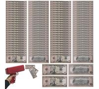 Fake Money Prop | Accesorios de Películas de Banco Coleccionable | Hacer Parece Jugar Juguetes Educativos, Simulación de Plata Compacto para Niños Niñas Adolescentes Mujeres Jóvenes Mamá Papá