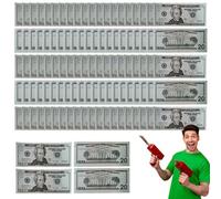 Fake Money Prop | Accesorios de Películas de Banco Coleccionable | Hacer Parece Jugar Juguetes Educativos, Simulación de Plata Compacto para Niños Niñas Adolescentes Mujeres Jóvenes Mamá Papá