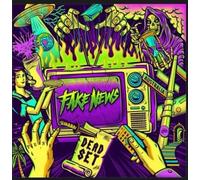 Fake News - Dead Set (Pink and black splatter Vinyl) [Vinilo]