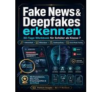 Fake News & Deepfakes erkennen: 30-Tage-Workbook für Schüler ab Klasse 7 mit Faktencheck, Bildanalyse, Quellenprüfung, Social-Media-Training und KI-Manipulation (SeyKer Medienkompetenz)