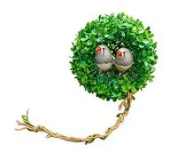 Fake Plants for Repptiles - Flexible Realistic Fake Plants Toys,Ju-mping SP-ider Ta-NK Accesso-,for Clim- Pla-y Wall Pet Lizard Cage Terrarium Home Zoo Viewing Tank