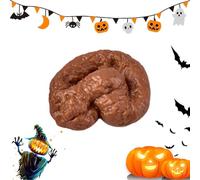 Fake Poop - Divertido juguete de mosca falsa de mosca para Halloween Decor, Poop Toys, Prank Props Tricky Toy Halloween Accessories For Tables Bathtubs Floors Beds