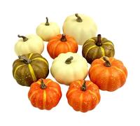 Fake Pumpkins - Realistic Harvest Decor, Artificial Fall Decoration