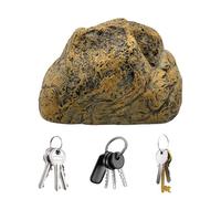 Fake Rock For Key, Stone Spare Key House, Outdoor Fake Rock Key Hider, Resin Safe Storage Box, Indoor Garden Ornament Decor, Key Hider Rock Decor, Outdoor Key Storage Solution