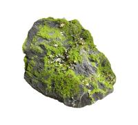 Fake Rock - Realistic Moss Stone Decoration, Fake Landscape Rocks, Natural Looking Decorative Accent for Enhancing Scenic Displays and Creative Arrangements | Detailed Artificial Stone Ornament