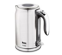 Fakir 4005001 Adell - Hervidor de agua de acero inoxidable I Hervidor de agua de 1,7 litros I, hervidor de agua duradero para la cocina, hervidor de agua silencioso, regalo de inauguración de la casa,