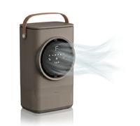 Fakir Prestige TC 400 - Enfriador de aire portátil inalámbrico con batería de iones de litio, refrigeración por evaporación, función de secado automático, 4 niveles, 24 dB (A), doble llenado, color