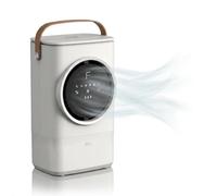 Fakir Prestige TC 400 - Enfriador de aire portátil inalámbrico con batería de iones de litio, refrigeración por evaporación, función de secado automático, 4 niveles, 24 dB (A), doble llenado, color