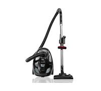 Fakir Trend TS 122 - Aspiradora con Bolsa de 700 W, con Cable, Filtro EPA, Motor silencioso de Alta olsa Grande de 2 l y Radio de acción de 7 m, Color Negro y Gris