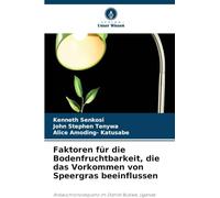 Faktoren für die Bodenfruchtbarkeit, die das Vorkommen von Speergras beeinflussen: Anbauchronosequenz im Distrikt Buikwe, Uganda