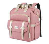 FALANKO Mochila para mujer, amplio puerto de carga USB, bolsa de libros para laptop de 15.6 pulgadas, bolsa de viaje para médicos, profesores, enfermeras, escuela, escuela, resistente al agua, mochila