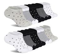 FALARY Calcetines Deporte Mujer 35-38 Transpirables Calcetines Running Deporte Mujer Niña 10 Pares